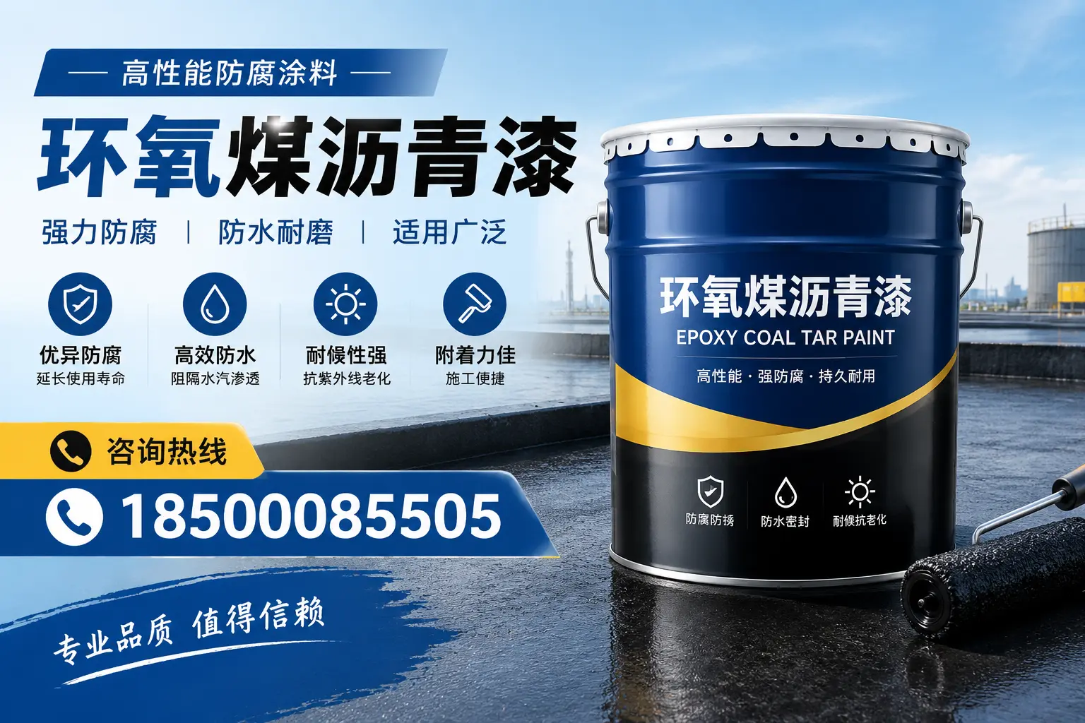 环氧煤沥青漆的主要成分与功能,五常用户深度了解